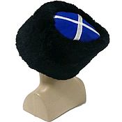 Аксессуары handmade. Livemaster - original item Black Mouton papakha Cossack hat. Handmade.