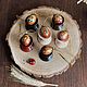 Яйцо деревянное-подвеска с ликами  Святых, 2,5-3 см. Пасхальные яйца. Ручной Лис. Ярмарка Мастеров.  Фото №6