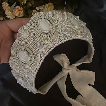 Украшения ручной работы. Ярмарка Мастеров - ручная работа Кокошник. Handmade.
