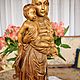 Винтаж: Огромная деревянная скульптура"Мадонна с младенцем".(Винтаж), Скульптуры винтажные, Трир,  Фото №1