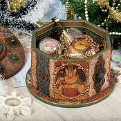 Сувениры и подарки handmade. Livemaster - original item Set of collectible Christmas toys 