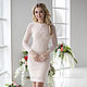 Order Dress 'Pale'. Designer clothing Olesya Masyutina. Livemaster. . Dresses Фото №3