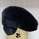 Order Cap fur Finnish mink. Mens fur soft cap CLASSIC. Mishan (mishan). Livemaster. . Caps1 Фото №3