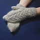 Women's knitted mittens, Mittens, Klin,  Фото №1