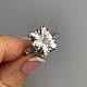 Продано! 18. Кольцо данбурит, огранка 8.2 ct. Натуральные камни. Кольца. Елена. Ярмарка Мастеров.  Фото №5