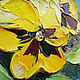 Oil painting pansies. Pictures. Dubinina Ksenya. My Livemaster. Фото №4