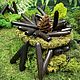  Курипи. Эбеновое дерево (Ebony wood). Трубка для рапэ. Shamanic-staff. Интернет-магазин Ярмарка Мастеров.  Фото №2
