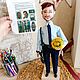 Портретная кукла мужчина. По фото или эскизу. Кукла-шарж. Текстиль, Портретная кукла, Москва,  Фото №1