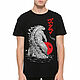 T-shirt with 'Godzilla' print', T-shirts and undershirts for men, Moscow,  Фото №1