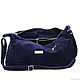 Blue suede Crossbody bag with shoulder strap and pockets. Crossbody bag. BagsByKaterinaKlestova (kklestova). My Livemaster. Фото №4