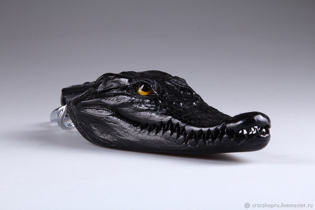Keychain head of a crocodile IMA0189B14, Key chain, Moscow,  Фото №1