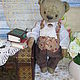 Гаврила Капитоныч. Мишка Тедди. Мишки Тедди. Олеся (sola-teddy). Ярмарка Мастеров.  Фото №4