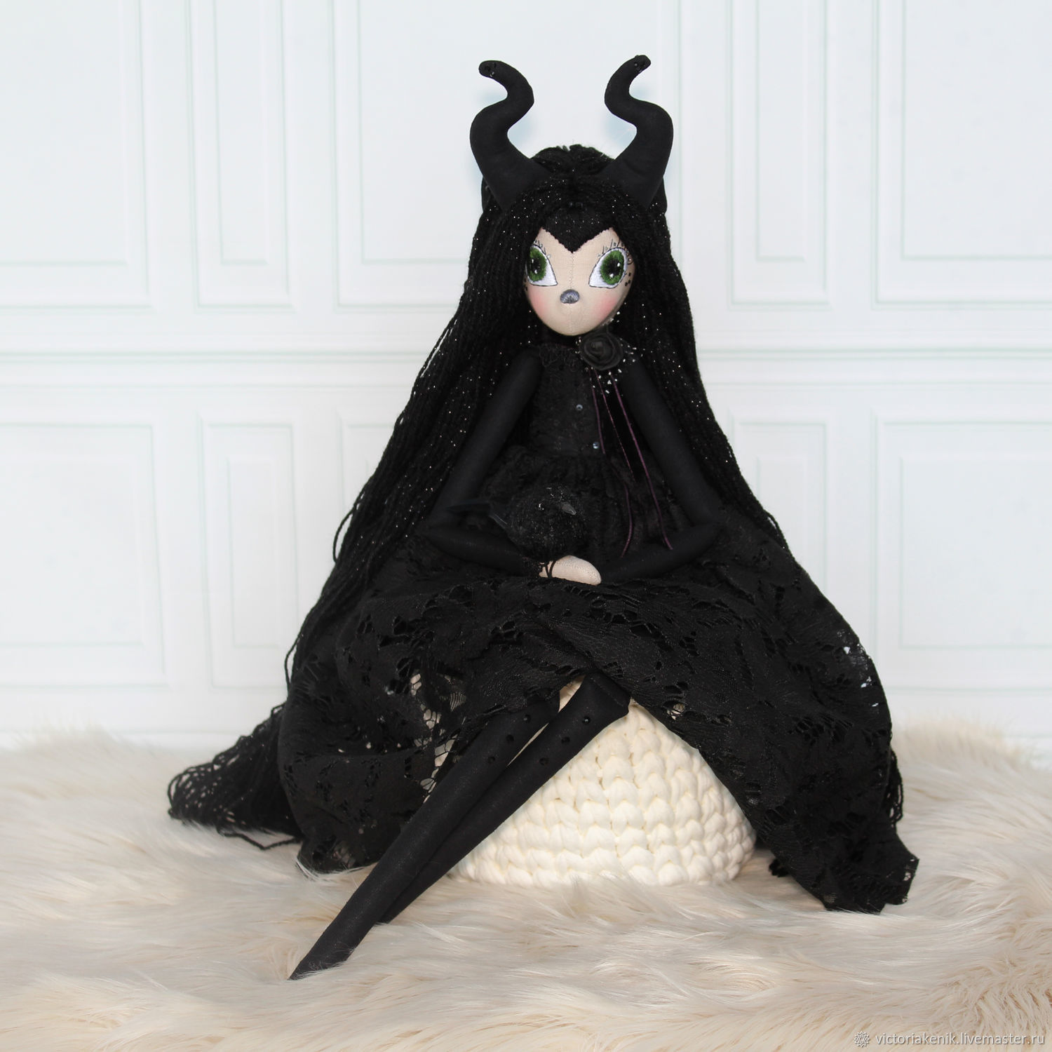 Малефисента кукла, Maleficent doll, кукла в подарок, кукла ведьма ...