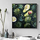 Avocado and Lime painting, Fruit painting, Kitchen painting, Pictures, St. Petersburg,  Фото №1