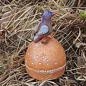 Сувениры и подарки handmade. Livemaster - original item Bells: Blue bird. Handmade.