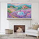 Order Oil painting lavender field lavender painting provence. Colibri Art - Oil Painting. Livemaster. . Pictures Фото №3