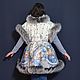 Vest made of a scarf 'Otrada' with an inflated waist. Vests. National Brand. Online shopping on My Livemaster.  Фото №2