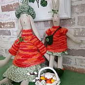 Куклы и игрушки handmade. Livemaster - original item Tilda Rabbits: Zaychiha Zaya. Handmade.