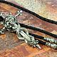 BOLO TIE 'GOTHIC' ANTIQUE SILVER DECORATION. Ties. Neformal-World. My Livemaster. Фото №4