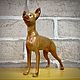 Order Toy terrier in the rack: the author's statuette. Creative workshop Cheerful porcelain. Livemaster. . Figurines Фото №3