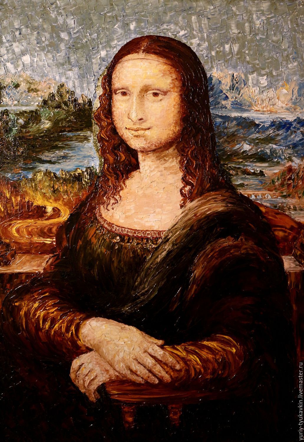 Сколько рисовали картину мона лиза