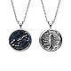 Pendant, Zodiac Sign Scorpio on a chain, 925 silver, Pendants, Moscow,  Фото №1