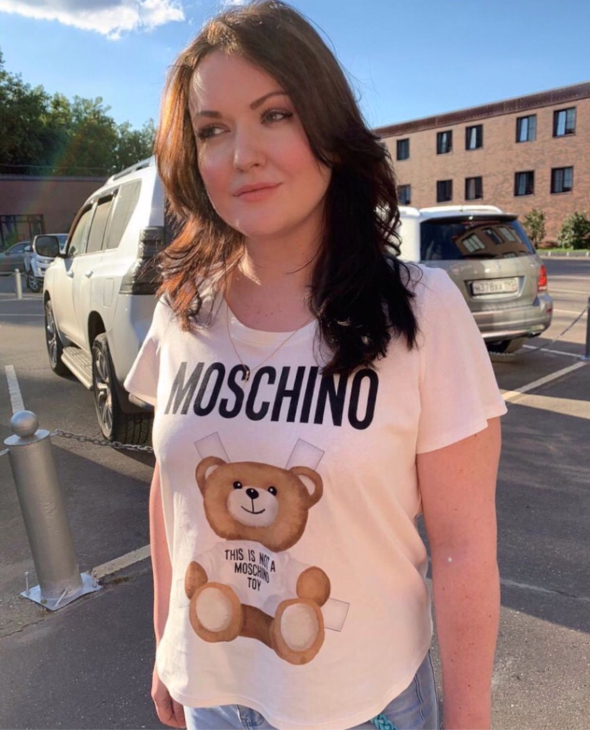 Футболки: Футболка мишка Москино This is not a Moschino toy в интернет ...