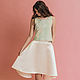 Satin asymmetrical skirt with pockets 'Celebration'. Skirts. Natalia Ivanova. Online shopping on My Livemaster.  Фото №2