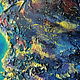Italy from space. Volumetric painting with 30/40 luminescent powder. Pictures. Fleurdelys-art. My Livemaster. Фото №5