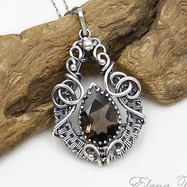  ручной работы. Ярмарка Мастеров - ручная работа Серебряный кулон 