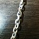 the chain is silver, free shipping,anchor the netting with diamond face. Rosary bracelet. h-a-n--t-e-r. My Livemaster. Фото №4
