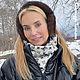 Меховые наушники из норки «Орех». Меховые наушники. Татьяна Гогошидзе (tf_fur_workshop). Ярмарка Мастеров.  Фото №5