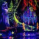 Cветящееся полотно "Трилогия. Эпизод II. Архитектор. ". Гобелен. Fractalika. Ярмарка Мастеров.  Фото №12