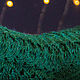 Носки зеленые с ажурным рисунком. Ручная работа. Носки. Knittessa. Интернет-магазин Ярмарка Мастеров.  Фото №2
