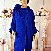 Одежда handmade. Livemaster - original item Knitted coat, size 48-52.. Handmade.