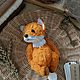 Тедди лиса. Мишки Тедди. my.teddy_bear. Интернет-магазин Ярмарка Мастеров.  Фото №2