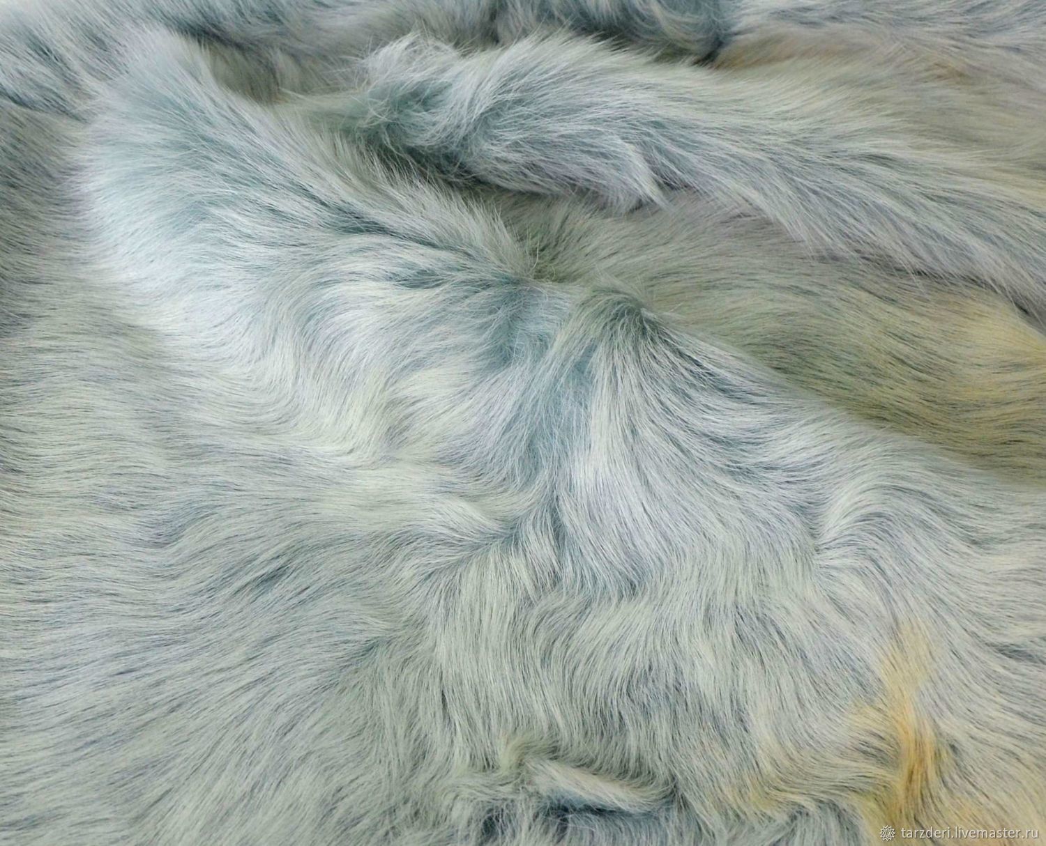 Natural fur - Sea-green Tuscany with gray hair, Fur, Ankara,  Фото №1