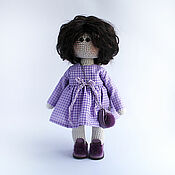 Куклы и игрушки handmade. Livemaster - original item A doll for aesthetic pleasure. Doll in purple dress. Handmade.