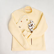 Одежда handmade. Livemaster - original item Women`s sweatshirt made of footer. Handmade.