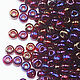 Czech beads 10/0 Red Melange 10 g Preciosa, Beads, Solikamsk,  Фото №1