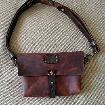 Сумки ручной работы. Ярмарка Мастеров - ручная работа Поясная сумка. Handmade.