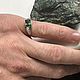 Silver handmade ring with green Tourmaline 1,52 ct. Rings. Bauroom - vedic jewelry & gemstones (bauroom). My Livemaster. Фото №6