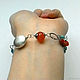 Order Bracelet Apatite and carnelian. Sonia Dov jewellery. Livemaster. . Chain bracelet Фото №3
