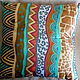 Order Set of cushions Africa,43h43cm. arkensoie Silkyway. Livemaster. . Pillow Фото №3