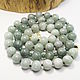 Order 60 cm Beads 'Saxifrage' (gray-green quartz). Selberiya shop. Livemaster. . Beads2 Фото №3