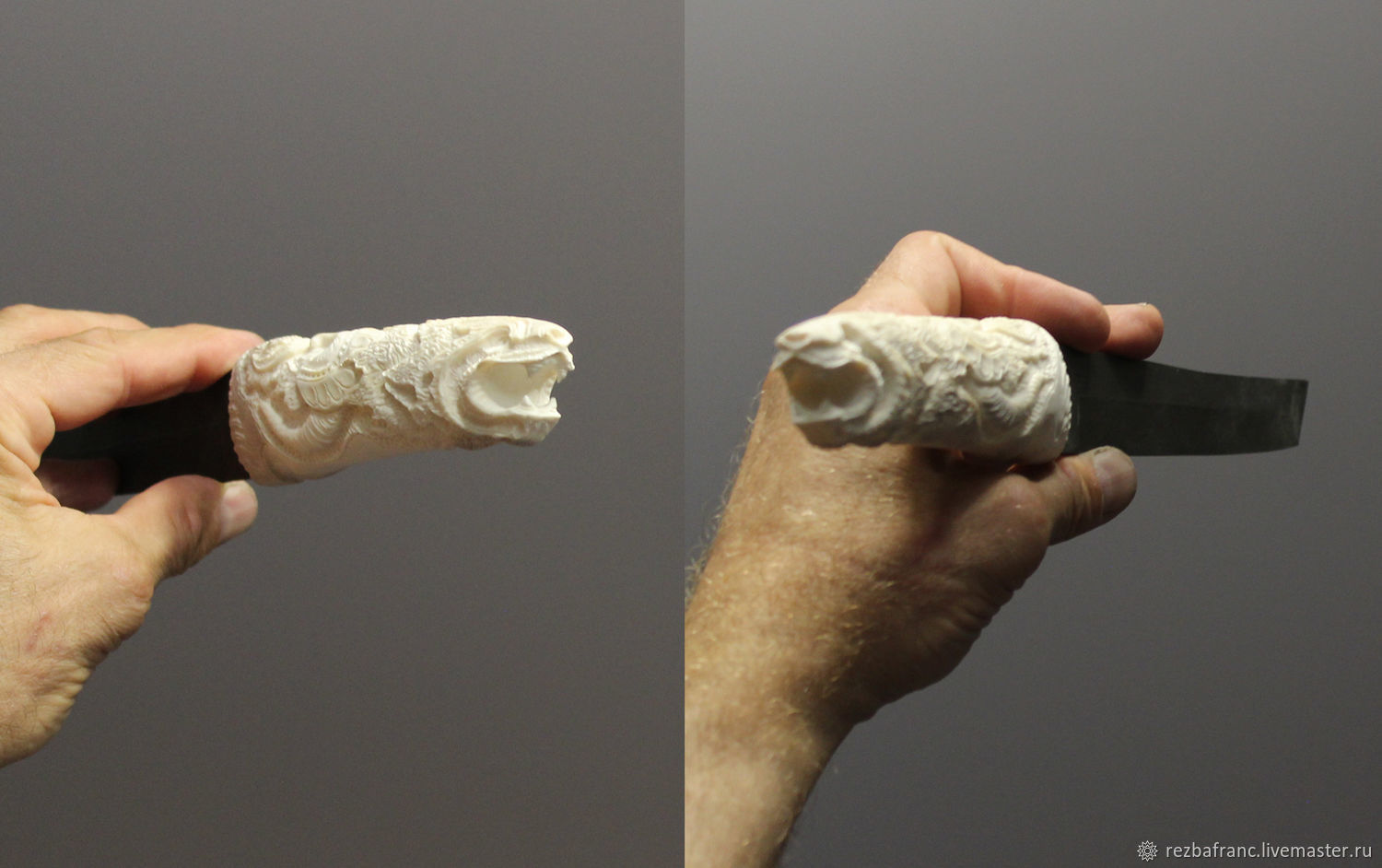 Танто Вервольф ( рог лося,дамаск)кк8 купить в интернет-магазине Ярмарка ...