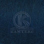 Материалы для творчества handmade. Livemaster - original item Carding Dark Azure 29 mkr. Kamteks. Wool polutorka.. Handmade.