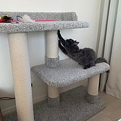 Зоотовары handmade. Livemaster - original item House scratching post for a large cat buy. Available in size.. Handmade.
