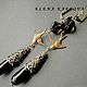 Copy of Copy of Copy of Earrings. Earrings. ELENA KARPOVA. My Livemaster. Фото №4