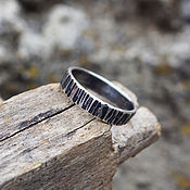 Серебряное кольцо "Питон"